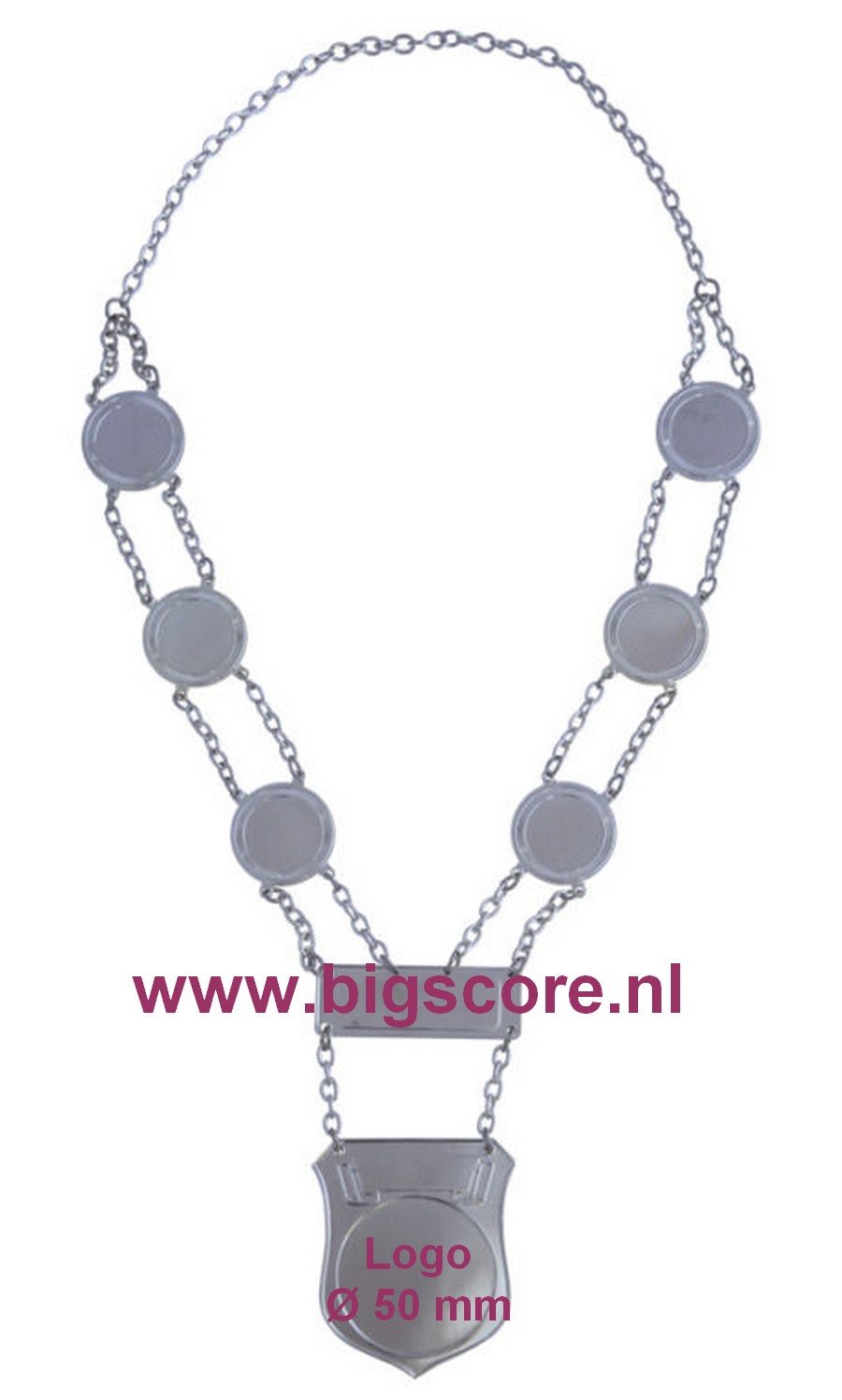62 Prinsenketting standaard in 4 kleuren